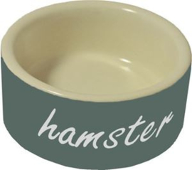 Hamster Eetbak Steen Grijs 9cm