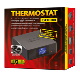 Exo Terra Thermostaat Dubbele Aansluiting 600W