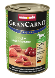 Grancarno Adult Rund & Eendenhart 400gr