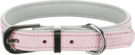 Active Comfort Halsband met Strass-Steentjes - Roze - S-M - 27-33 cm/15 mm
