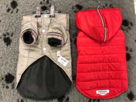 Grijze winterjas €12,95