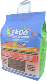 Ekoo Animal Bedding 'Exotic Kokos Fijn' - 25L