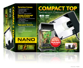 Exo Terra Terrarium Compact Top Terrariumlichtkap Nano 20x9x15cm