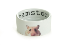 Hamster eetbak snapshot wit 9cm