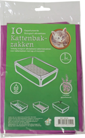 Bio-kattenbakzak Lavendel Large