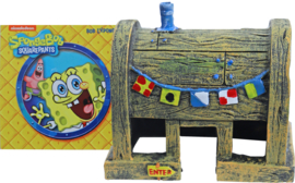 Penn Plax Sponge Bob ornament, mr. Krabs huis, 8 cm