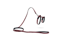 Nylon Kitten Tuig Mystic Rood/Zwart