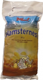 Zoobest Hamsternest - Wol Eetbaar - Wit