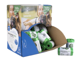 Poepzakjes Eco Bio-Afbreekbaar Groen 1rol x 20st