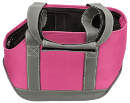 Tas Alea 16x20x30cm - tot 5kg - Roze/Grijs