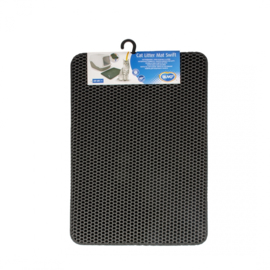 Kattenbakmat Swift Zwart 45x65cm