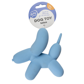 Latex Balloon Terrier Blauw 14x6x14,5cm