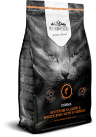 Riverwood Kat Graanvrij, Derma (Zalm, Witvis en Haring) 2kg