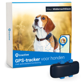 GPS Dog 4 hondentracker en activiteitenmonitor lichtblauw