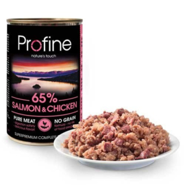 Profine Pure Meat Zalm/Kip Graanvrij 400gr