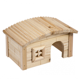 Knaagdier Lodge Koepeldak 27x17x15cm