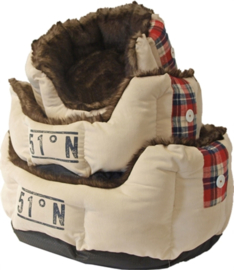 Ligmand Lumberpet Beige Bont 45cm