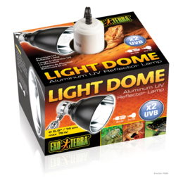 ExoTerra Light Dome / Aluminium UV lampreflector 14cm