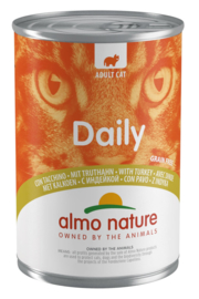 Almo Nature Blik Kat Kalkoen 400gr