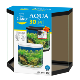 Ciano Aquarium 30 LED Wit - 40x20x45,5cm €89,-