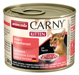 Carny Kitten Rund & Kalkoen 200gr