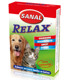 Sanal Relax Tabletten Honden en Katten