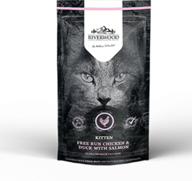 Riverwood Kitten Graanvrij (Kip, Eend en Zalm) 300 gram