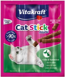 Cat-Stick Mini met Eend en Konijn 3st