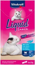 Cat-Liquid Snack Zalm en Omega 6st