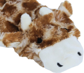 Hondenspeelgoed Giraffe Plat Pluche 55 cm zonder piep