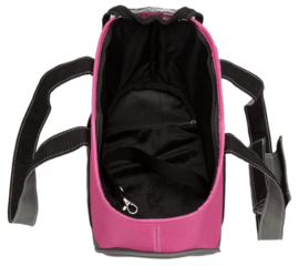 Tas Alea 16x20x30cm - tot 5kg - Roze/Grijs