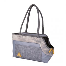 Promenade Paris Pet Bag Casual Chic Grijs 40x19x26cm