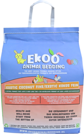 Ekoo Animal Bedding 'Exotic Kokos Fijn' - 25L