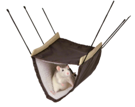 Hangmat met 2 Verdiepingen 22 × 15 × 30 cm - Rat