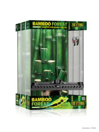 Exo Terra Terrarium incl. achterwand 30x30x45cm - Bamboo Forest Kit Small