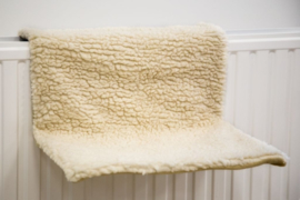 Radiatorhangmat Verstelbaar Creme 46x31x24cm