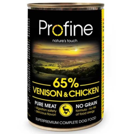 Profine Pure Meat Hert/Kip Graanvrij 400gr