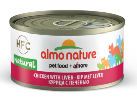 Almo Nature Kip met Lever 70gr