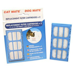 Catmate Drinkfontein Filter Cartridges 2 stuks