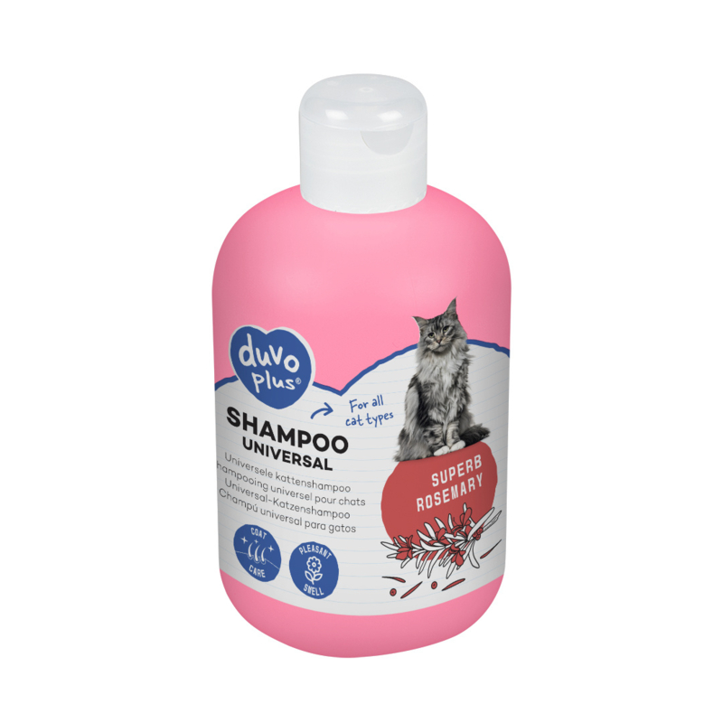 studio Banzai heks Katten Shampoo Rozemarijn Geur 250ml | Verzorging kat | welle