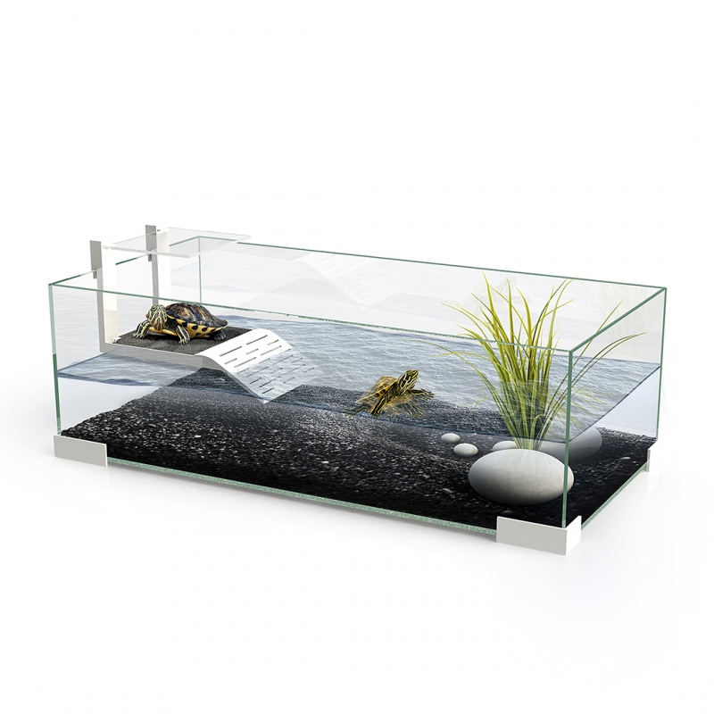 bonen Blokkeren Melodrama Ciano Tartarium 60 - 60x29,6x22,5cm - Waterschildpad Aquarium | Schildpadden  | welle