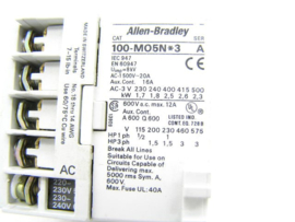 Allen-Bradley 100-MO5N*3 10E 220/240V 50/60Hz