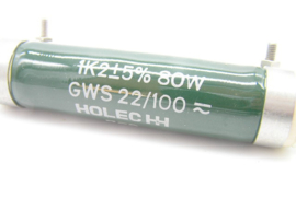 1K2±5% 80W GWS 22/100 AC Holec 789