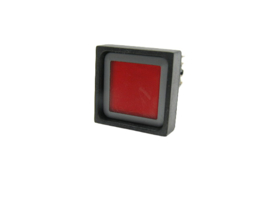 Interrupteur à bouton-poussoir Eaton Q25 rouge