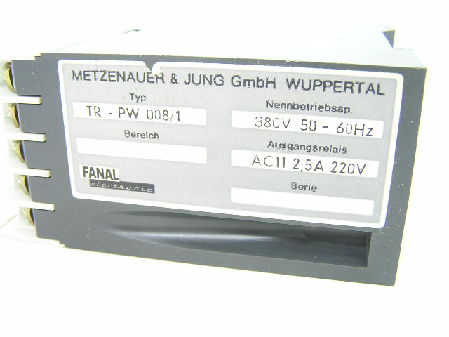 Fanal TR-PW 008/1