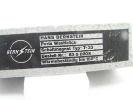 Bernstein Schaltmagnet T 33