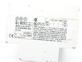 ABB MS 325 0,16-0,25