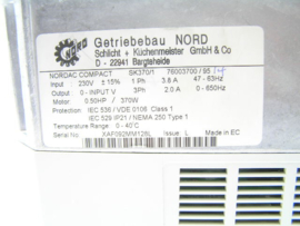Nordac Compact SK370/1
