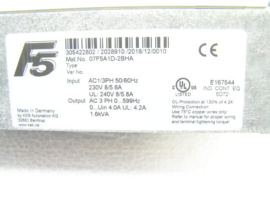 KEB 07F5A1D-2BHA