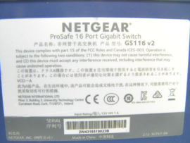 Netgear GS116 v2